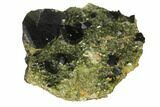 Epidote Crystal Cluster - Peru #132607-1